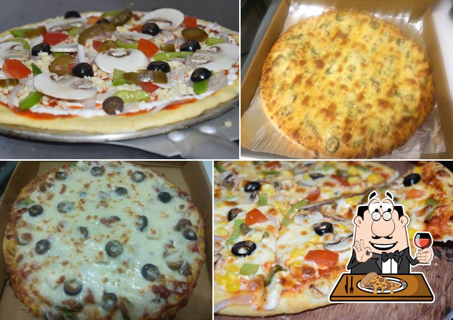 Order different kinds of pizza
