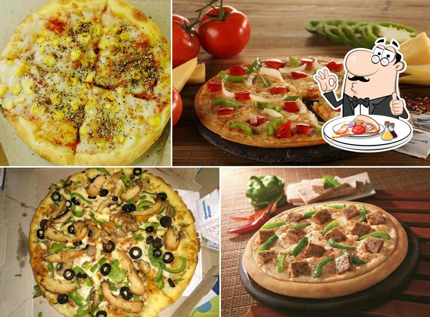 At Domino's Pizza Phoenix United Mall, Lucknow, you can enjoy pizza
