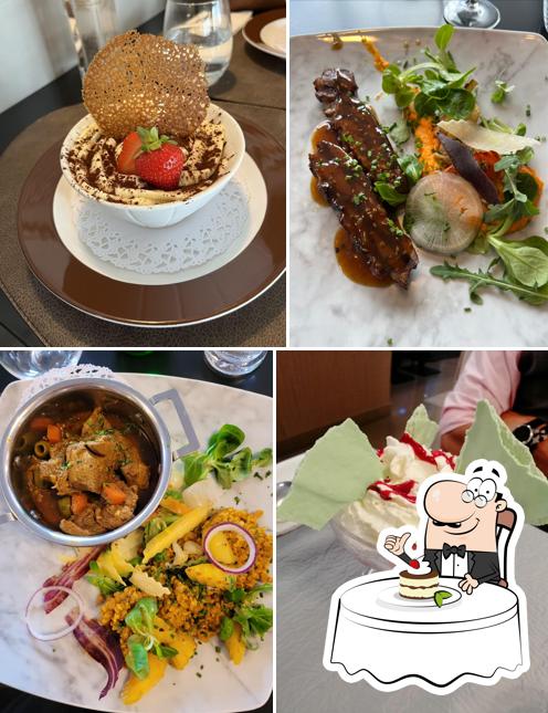 Tiramisu à Le Restaurant Du Cheval Blanc