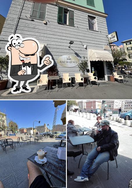 Dai un'occhiata agli interni di Bar Moresco