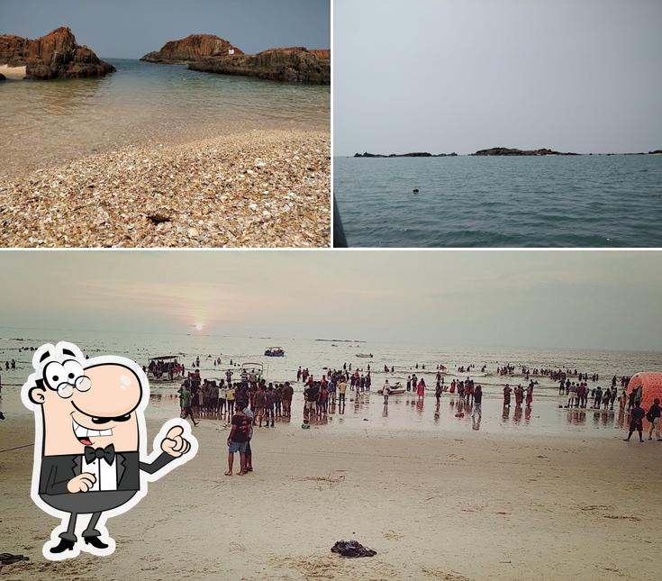 The exterior of Malpe Hotel