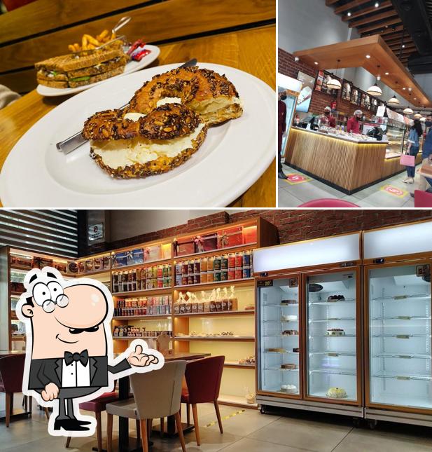 The interior of NIK BAKER'S