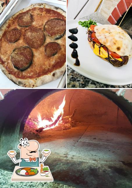 Questa è la foto che raffigura la cibo e interni di Pizzeria Il Pizzolaio