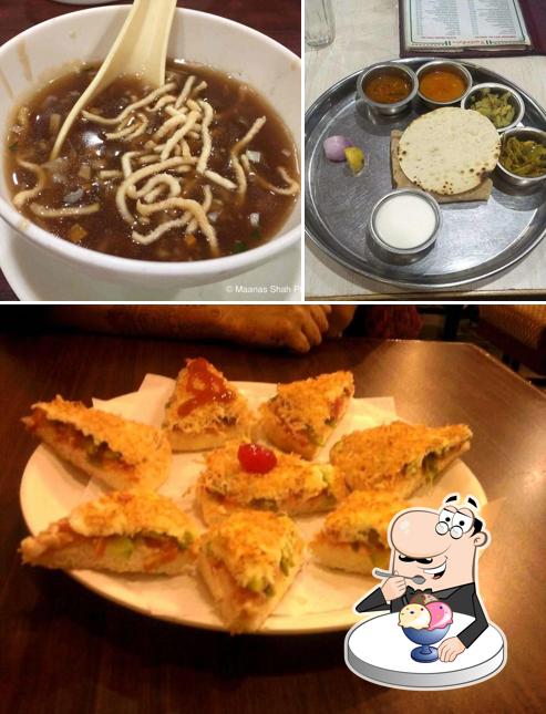 Enjoy one of the sweet dishes