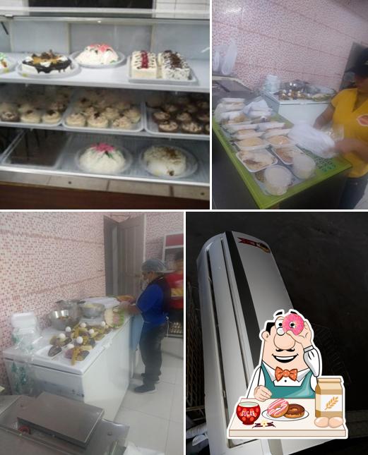 Não esqueça de pedir uma sobremesa no Panificadora e Confeitaria Rafael