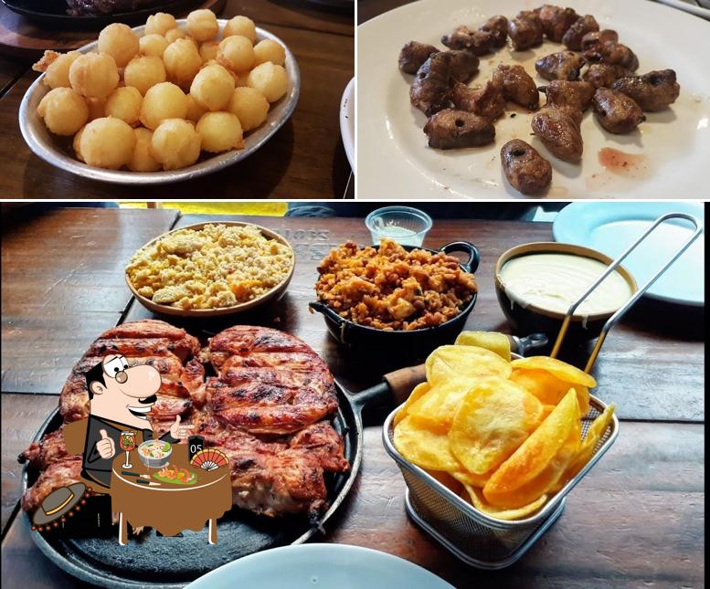 Platos en Cantinho do Frango