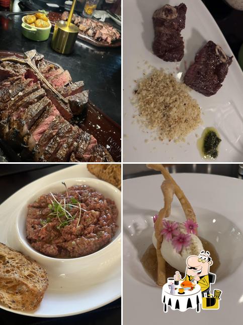 Comida em Charcoal Restaurante