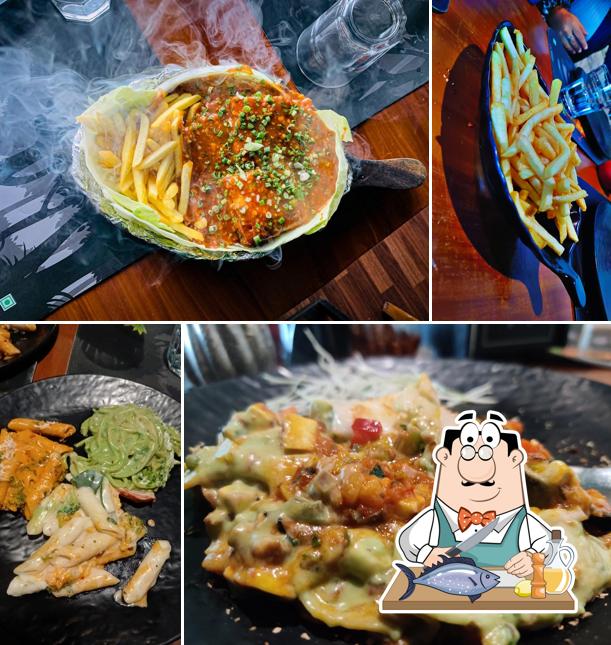 Grilled salmon at Jungle Cafe & Multicuisine Restaurant