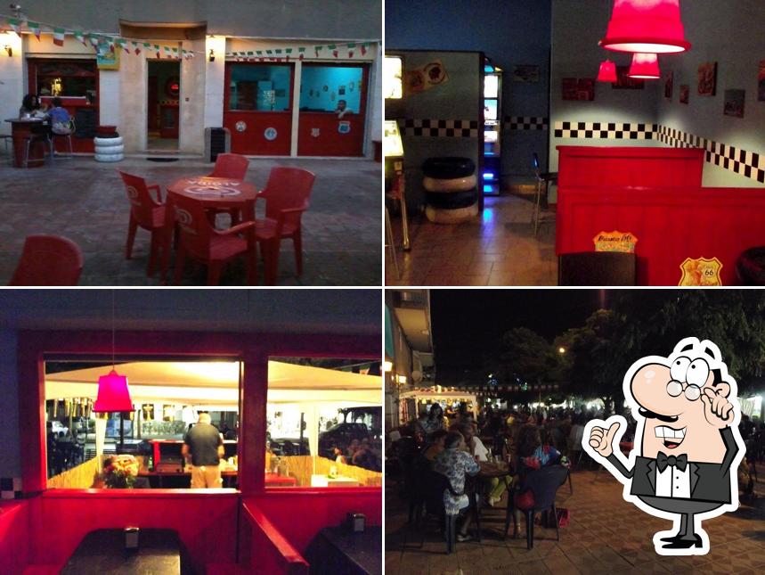 Route 66 fast food american diner bernalda