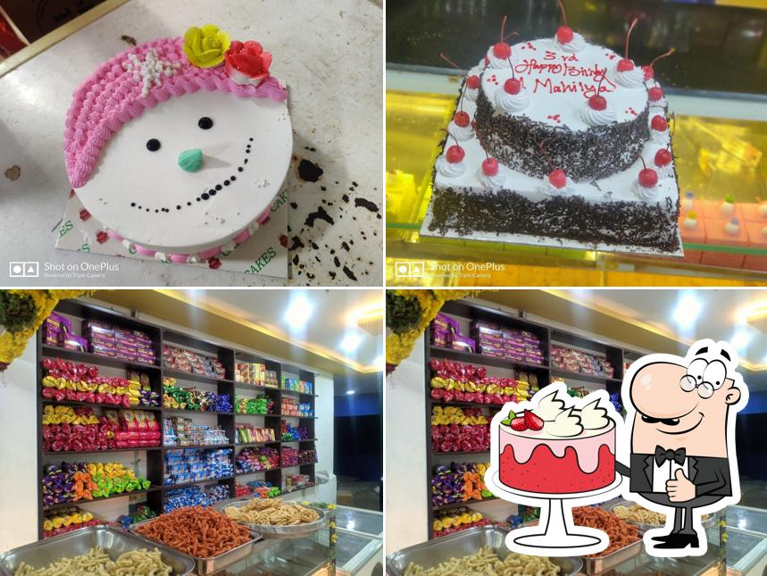 Red velvet cake at R.B Sweets and Bakery