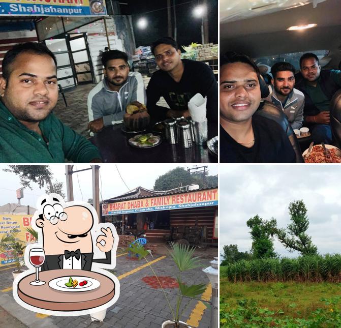 Take a look at the photo showing food and exterior at Bharat Family Restaurant