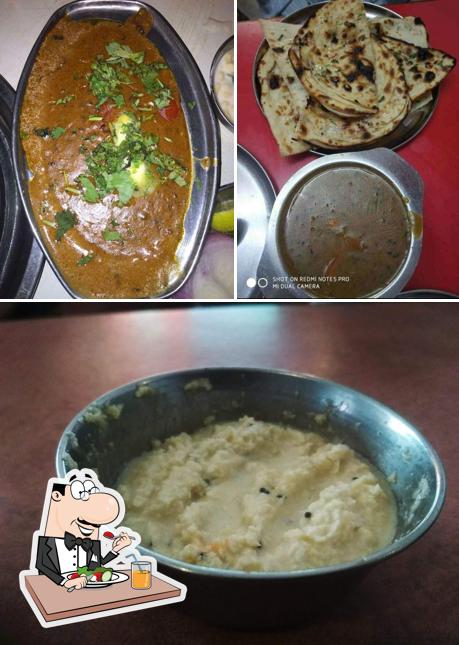 Meals at Ice Spice Veg Restaurant.Sardar ji Dhaba