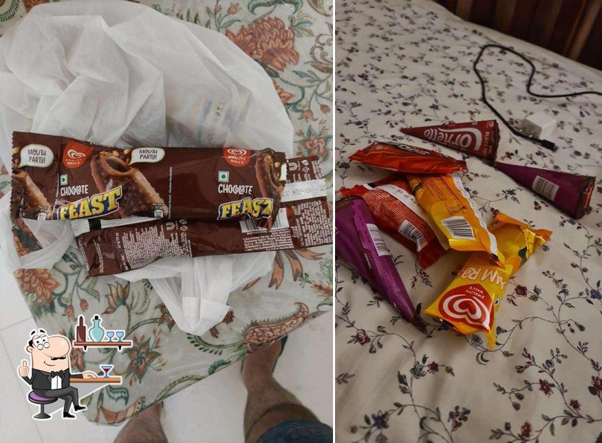 The interior of Kwality Wall’s Ice Cream And More