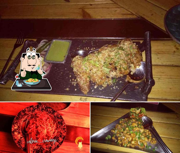 Food at Oh My God Cafe