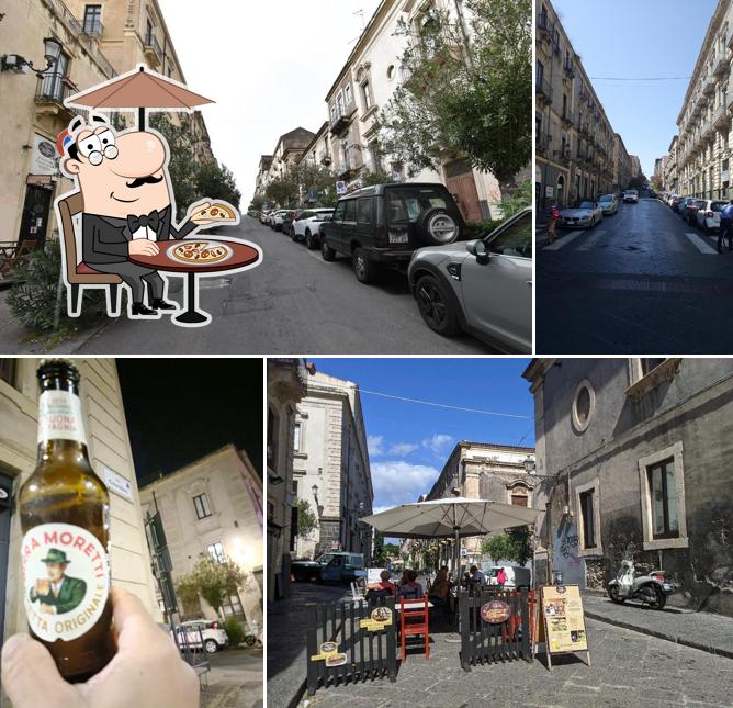 Gli esterni di Pizza and Waffle