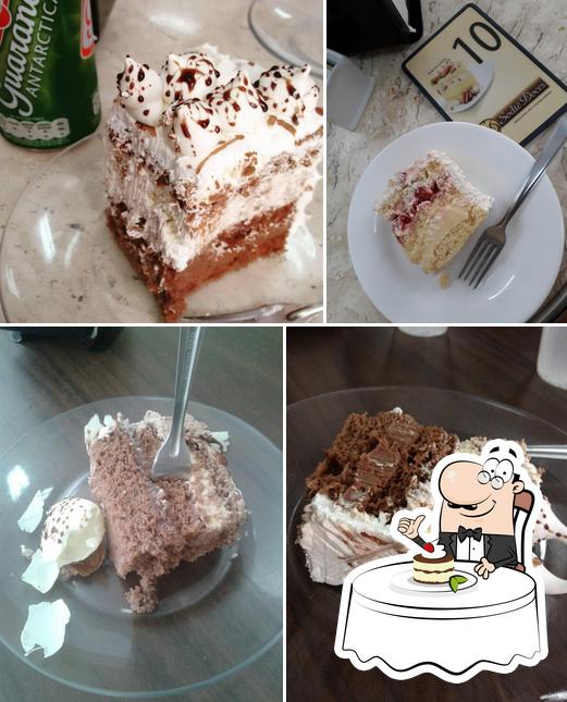 Desfrute de uma das sobremesas