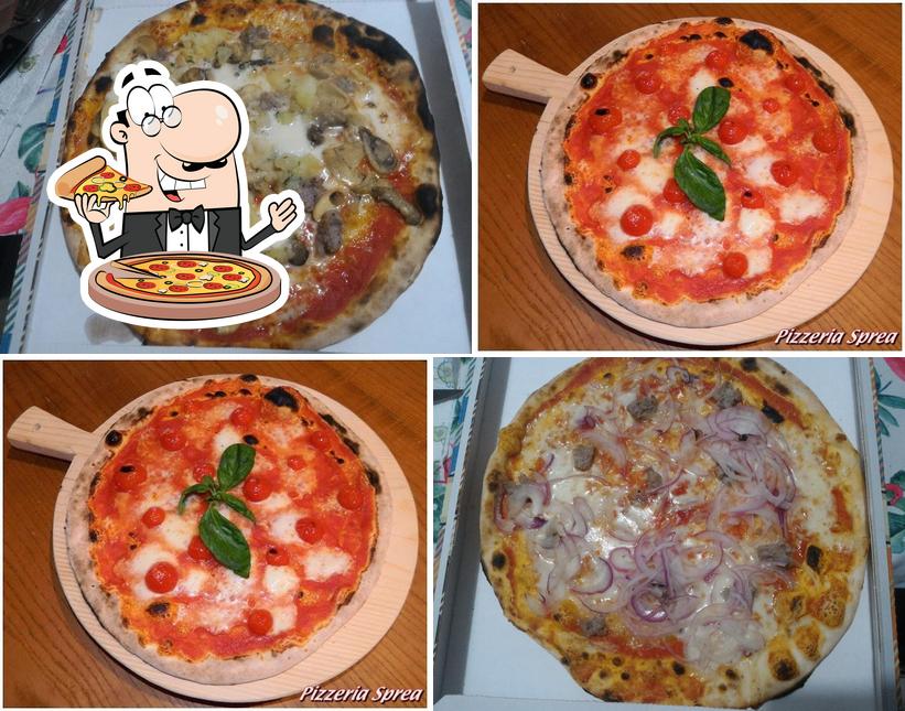 Prova una pizza a Pizzeria d' asporto Sprea