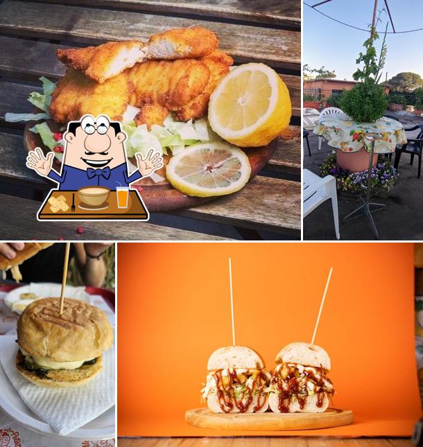 Panino con maiale stirato al Pollo & Patate