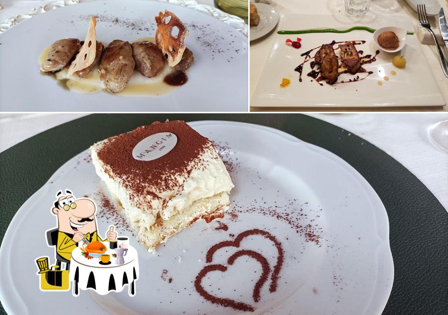 Platti al Ristorante Mangia