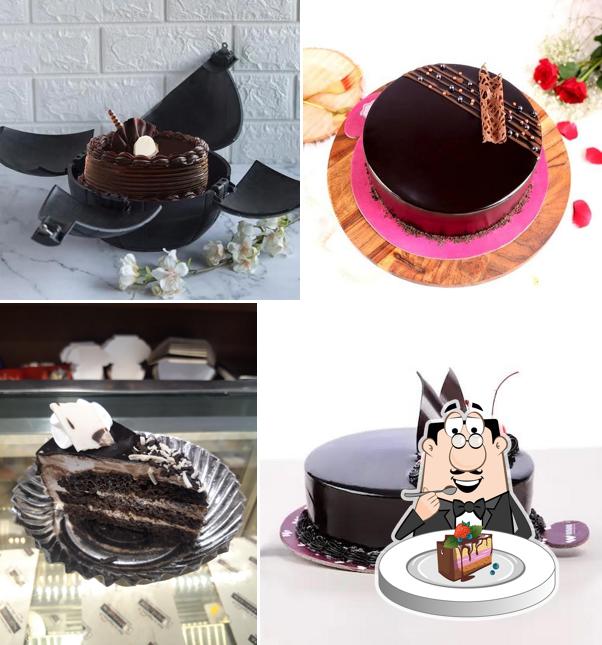 Chocolate cake at Breadliner