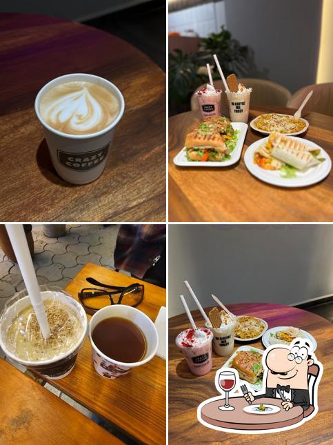 Food at Crazy Coffee