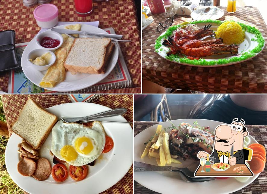 Food at S2 Beach Shack and Cottages