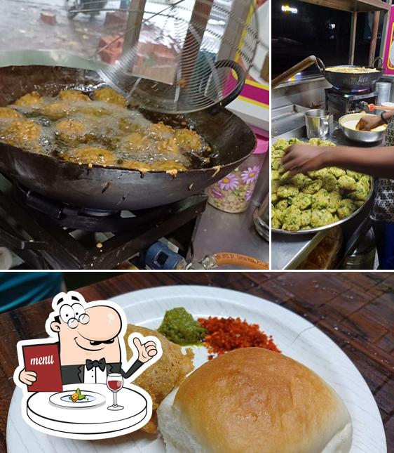 Meals at Street food corner