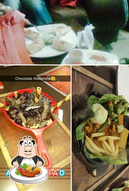 Food at The Chocolate Room