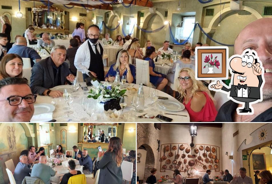 Gli interni di Trattoria Al Paradiso