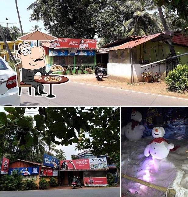 The exterior of D'silvas Restaurant