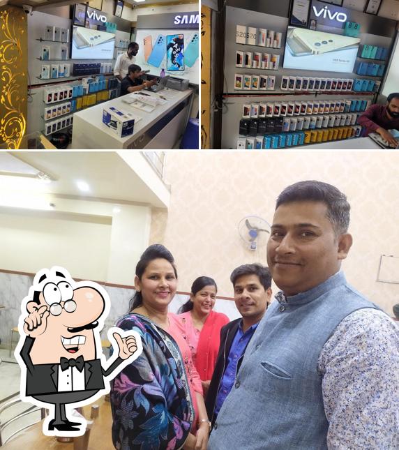 Take a seat at one of the tables at Hanuman Dhaba