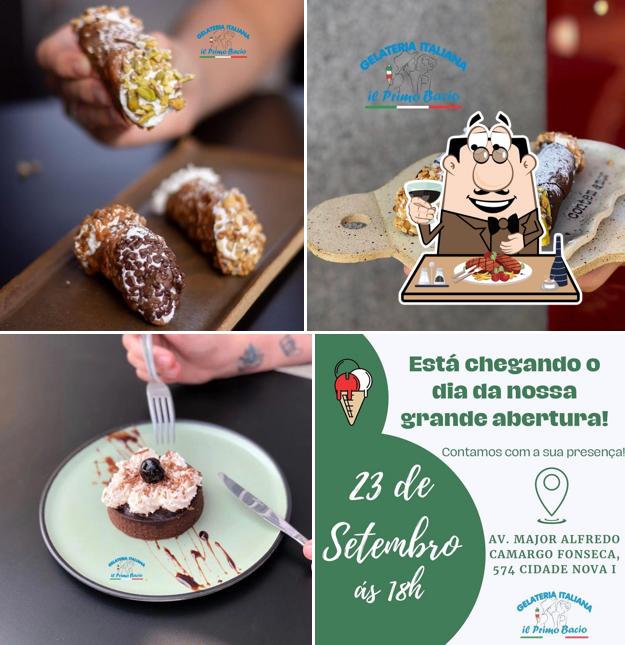 Prove refeições de carne no Il Primo Bacio