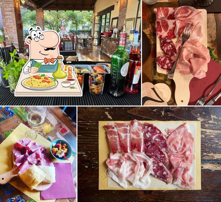 Cibo al Hostaria Caratta