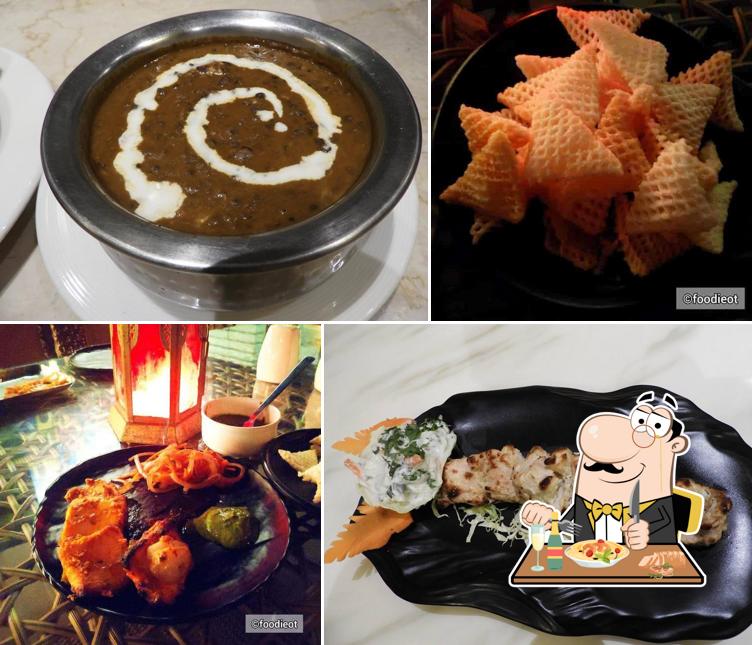 Food at Patiala House Rooftop Dinning