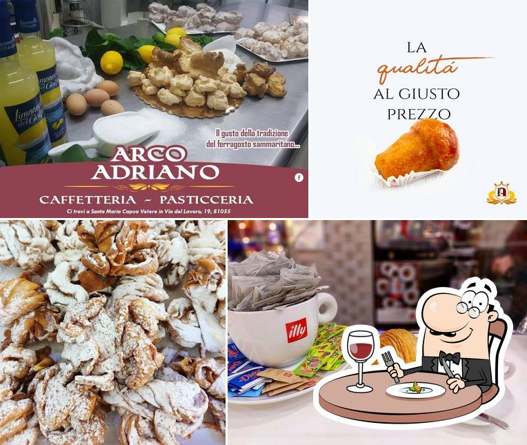 Cibo al Bar Pasticceria Arco Adriano