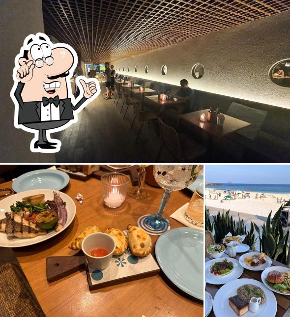 O interior do arp bar