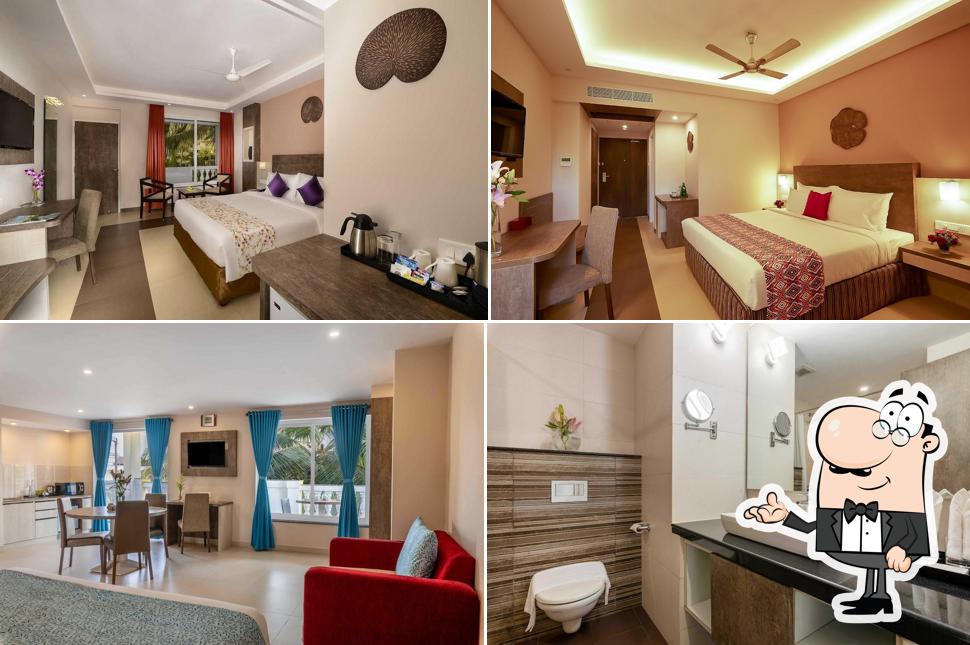 Take a seat at one of the tables at Sterling Goa Varca