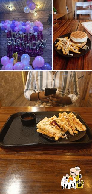 Food at woodpecker cafe