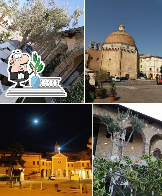 Goditi la vista dagli esterni di Splendore Bistrot Caffè