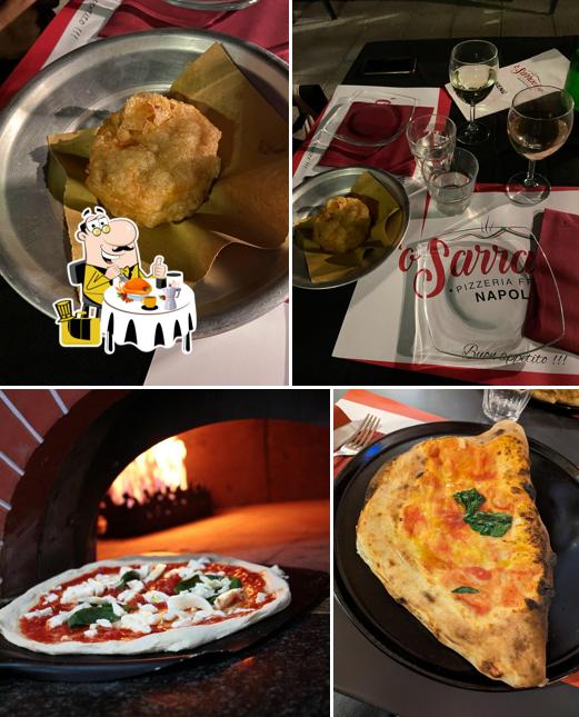 Cibo al Pizzeria O'Sarracino