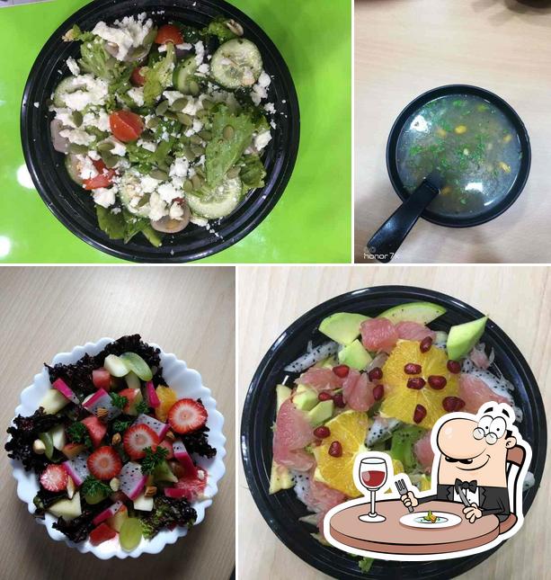 Food at The Saladian