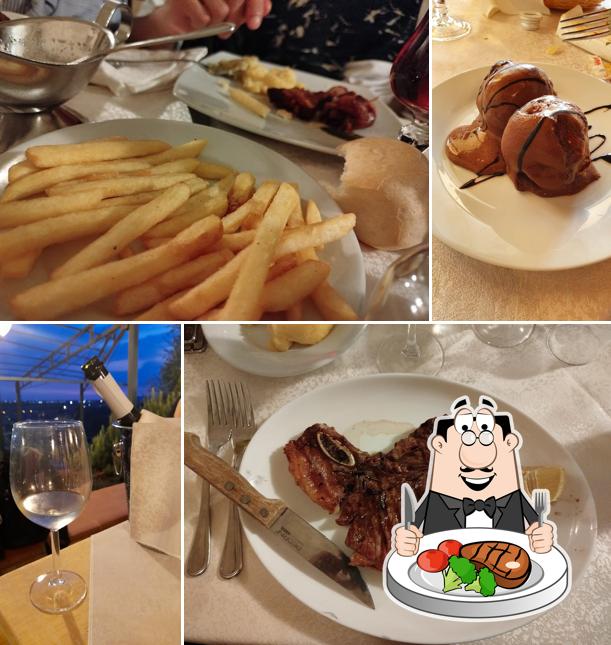 Bistecca al Trattoria Cascina Bombaglio