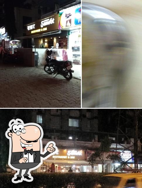 The exterior of Samrat Restaurant & Bar