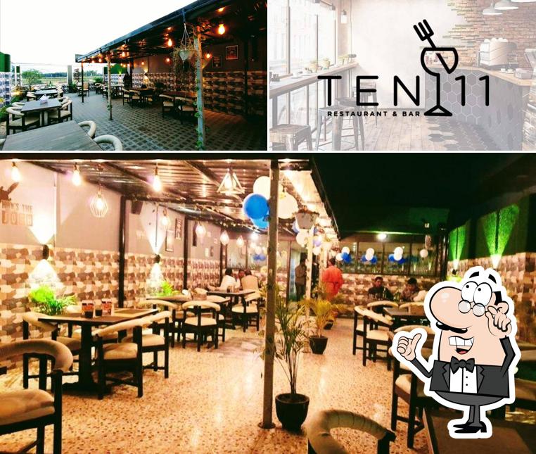 The interior of TEN 11 Restaurant & Bar