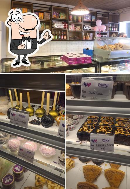 The interior of Winni Cakes & More