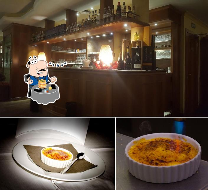 La foto di cibo e bancone da bar da Lanterna Verde