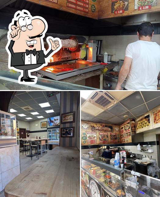 MASHWYAAT ALQOUDS مطعم القدس si caratterizza per la interni e cibo