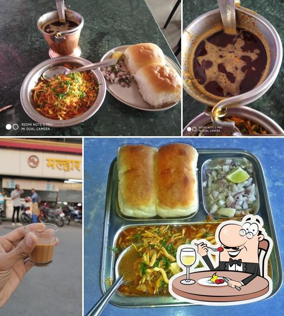 Chocolate mousse at Malhar Misal House