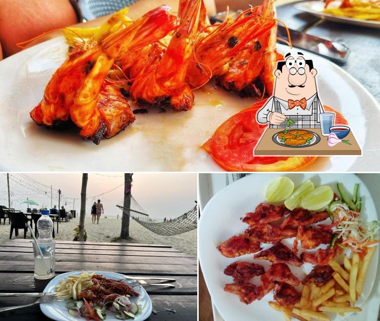 Chicken wings at Marari Beach hut Resto Cafe