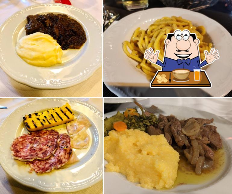 Platti al Trattoria all'Isolo